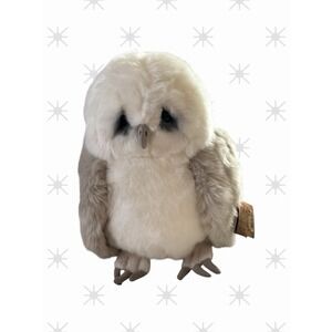 Lou Rankin Friends Dakin White Owl Plush Stuffed Animal Bird Owl 10" NWT Snowy